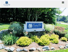 Tablet Screenshot of countryclub-apts.com